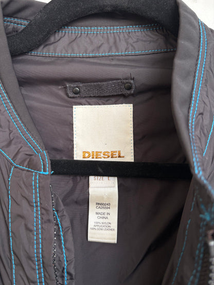 VINTAGE DIESEL WINDBREAKER JACKET - L