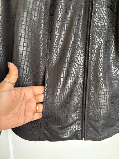 VINTAGE FAUX LEATHER JACKET