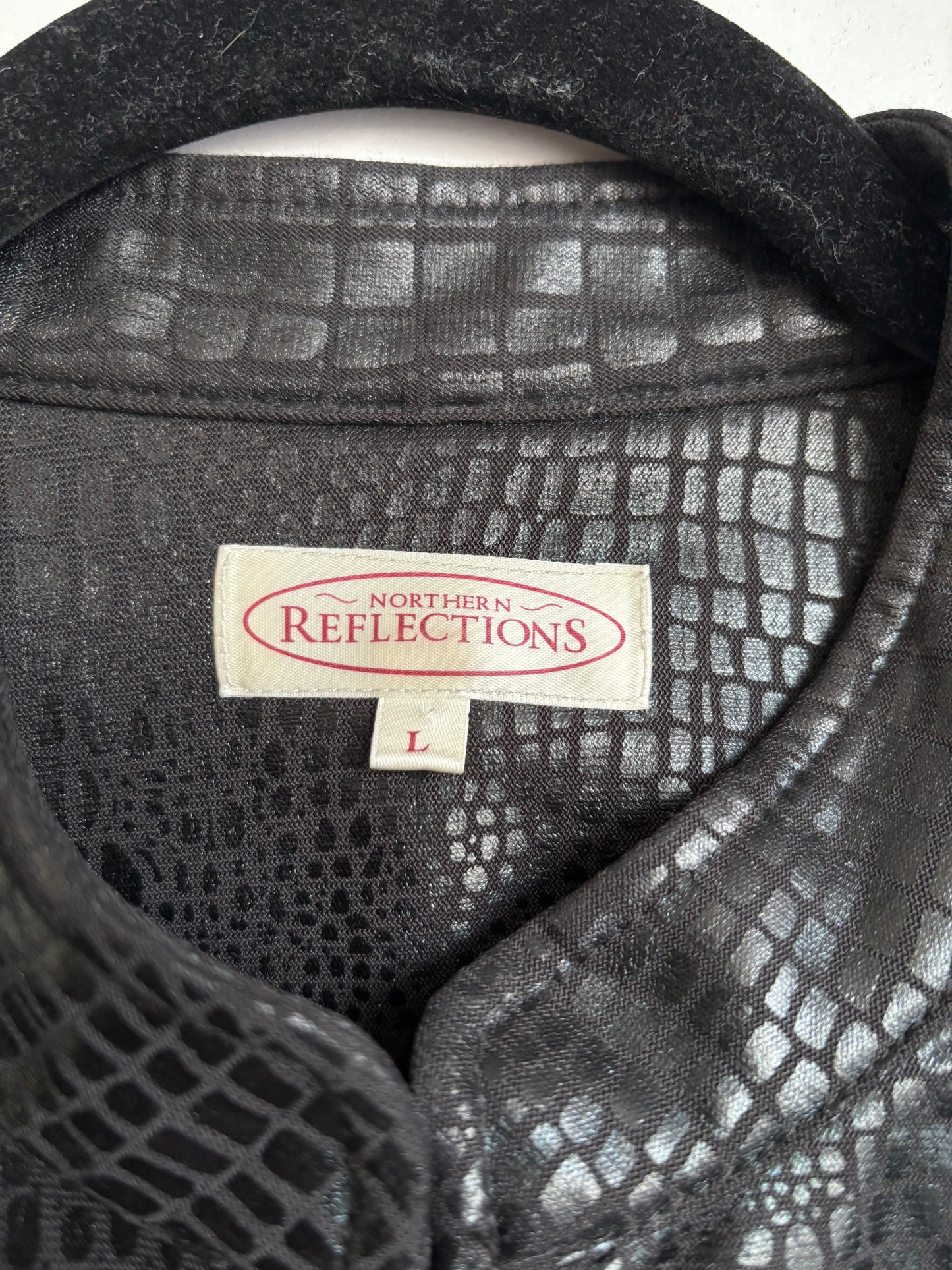 VINTAGE FAUX LEATHER JACKET