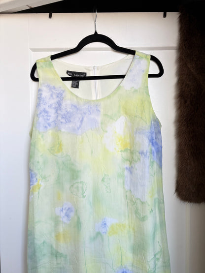 VINTAGE FLORAL MAXI DRESS