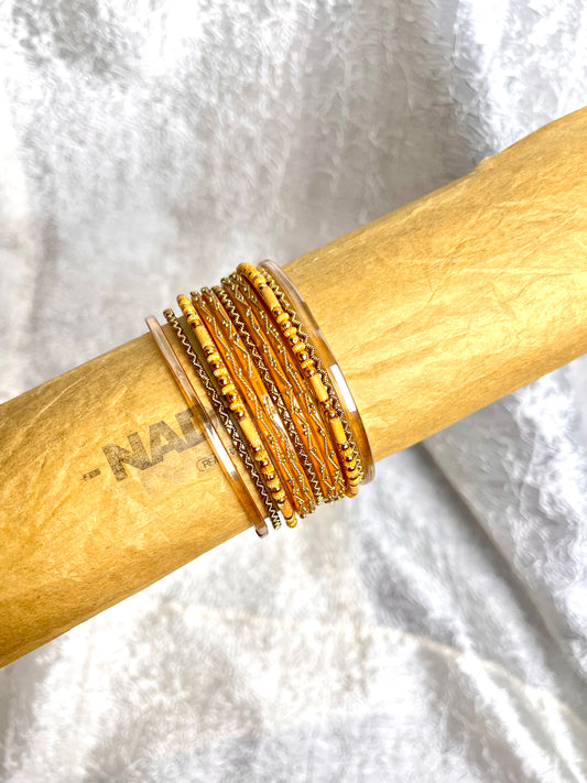 VINTAGE GOLD BANGLES