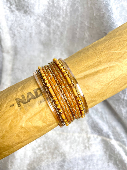 VINTAGE GOLD BANGLES