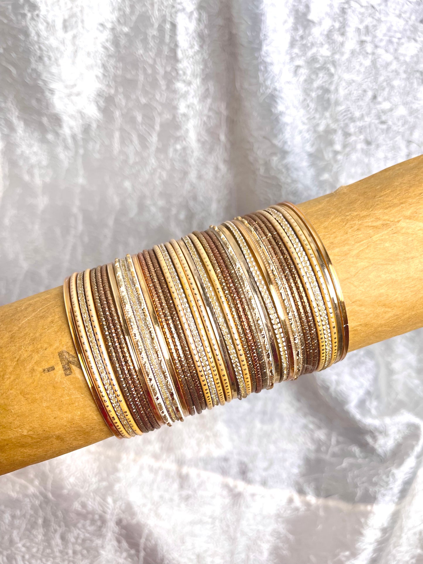 VINTAGE GOLD BANGLES