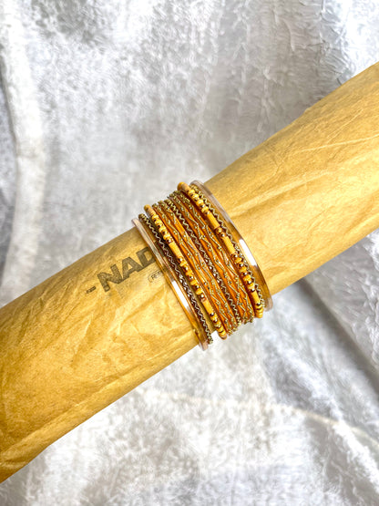 VINTAGE GOLD BANGLES