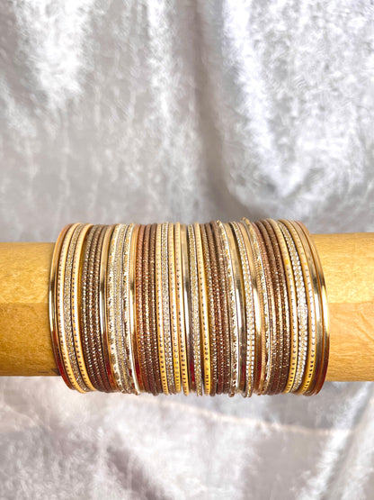 VINTAGE GOLD BANGLES