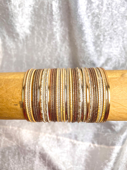 VINTAGE GOLD BANGLES