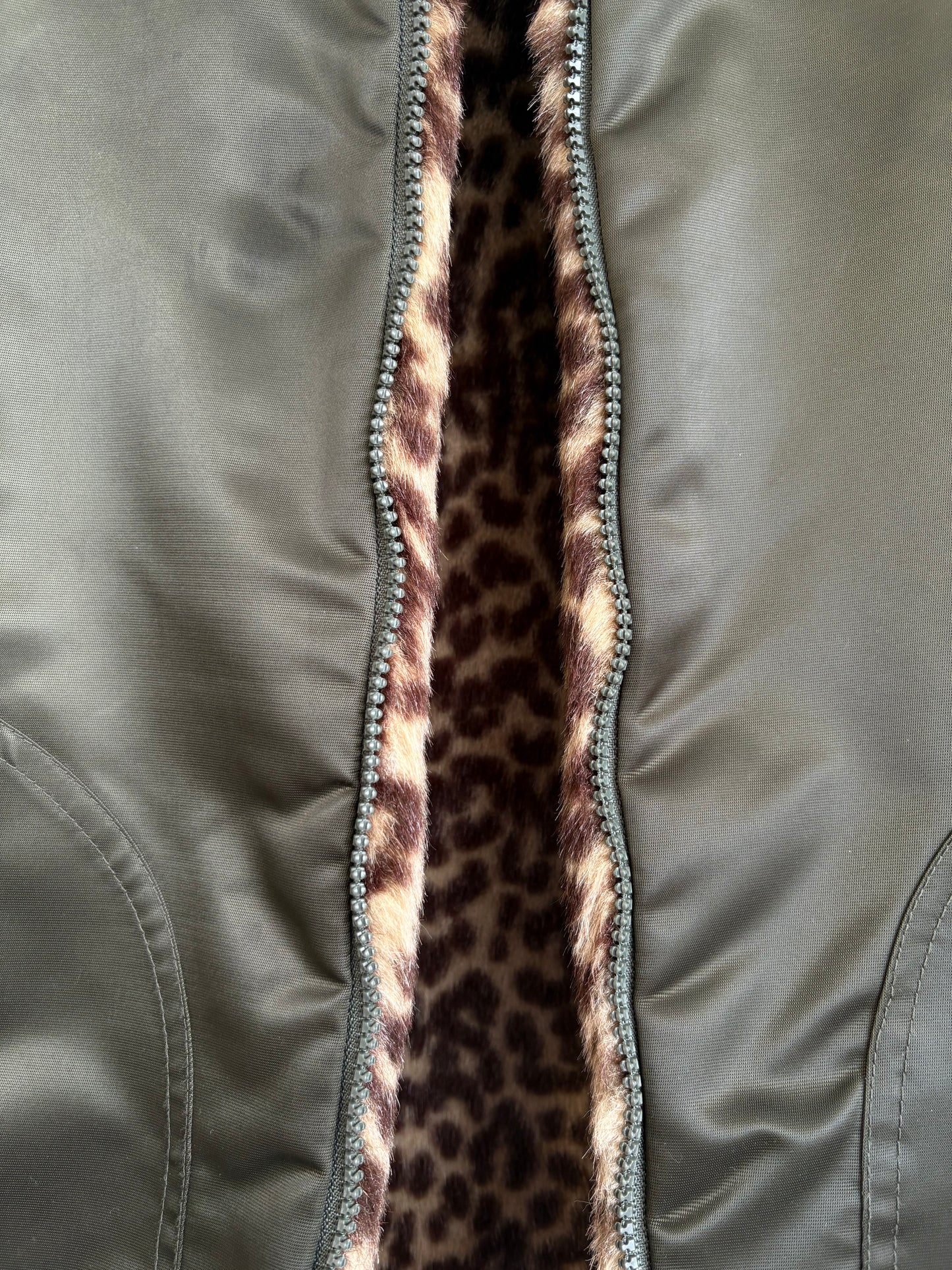 VINTAGE GUESS REVERSIBLE VEST - M