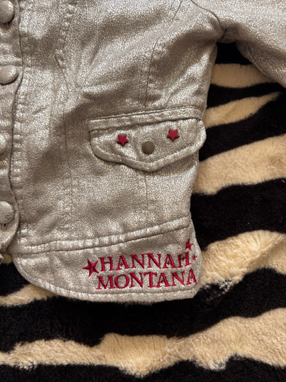 VINTAGE HANNAH MONTANA CROPPED JACKET - S