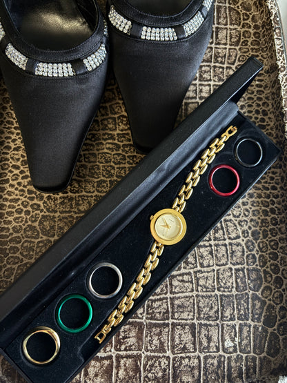 VINTAGE INTERCHANGEABLE BEZEL WATCH