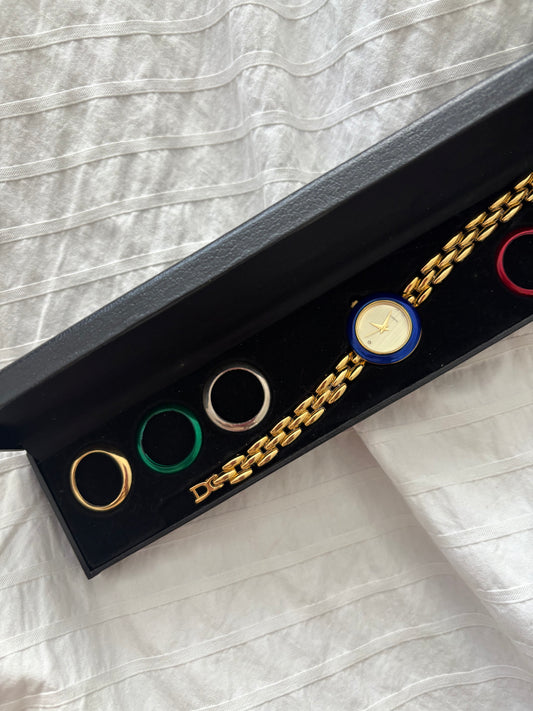 VINTAGE INTERCHANGEABLE BEZEL WATCH