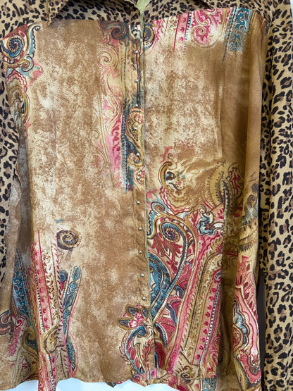 VINTAGE JAIPUR BUTTON UP