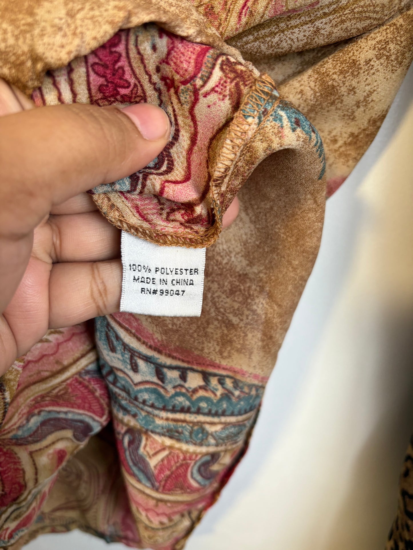 VINTAGE JAIPUR BUTTON UP