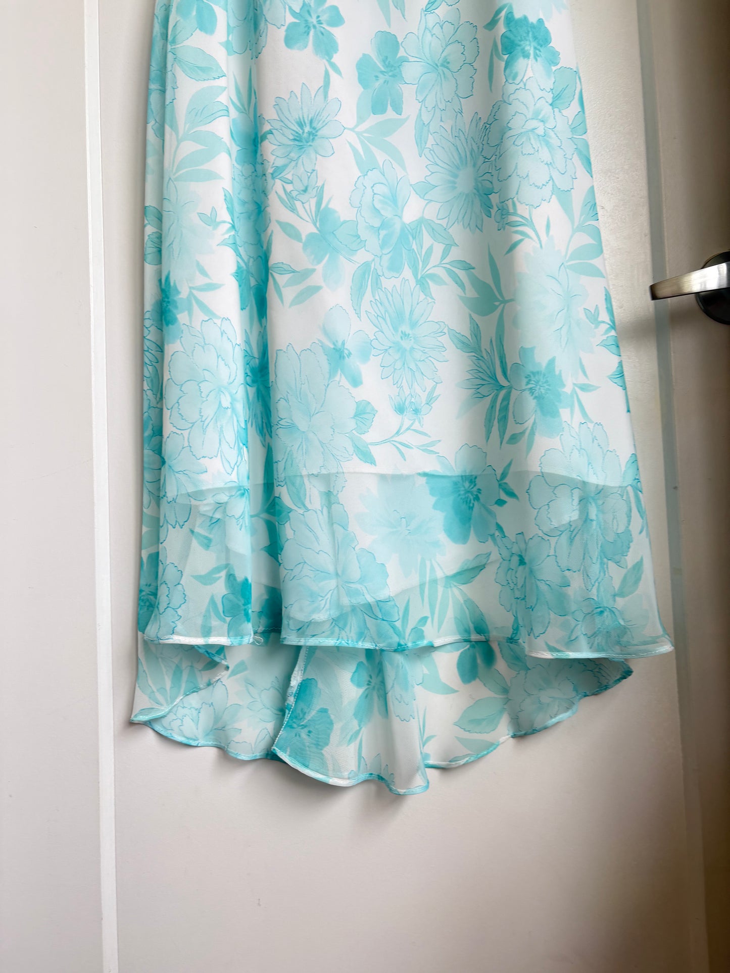 VINTAGE JESSICA FLORAL DRESS - M