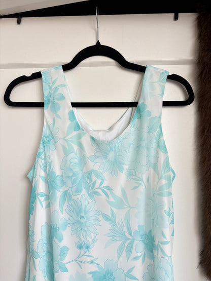 VINTAGE JESSICA FLORAL DRESS - M