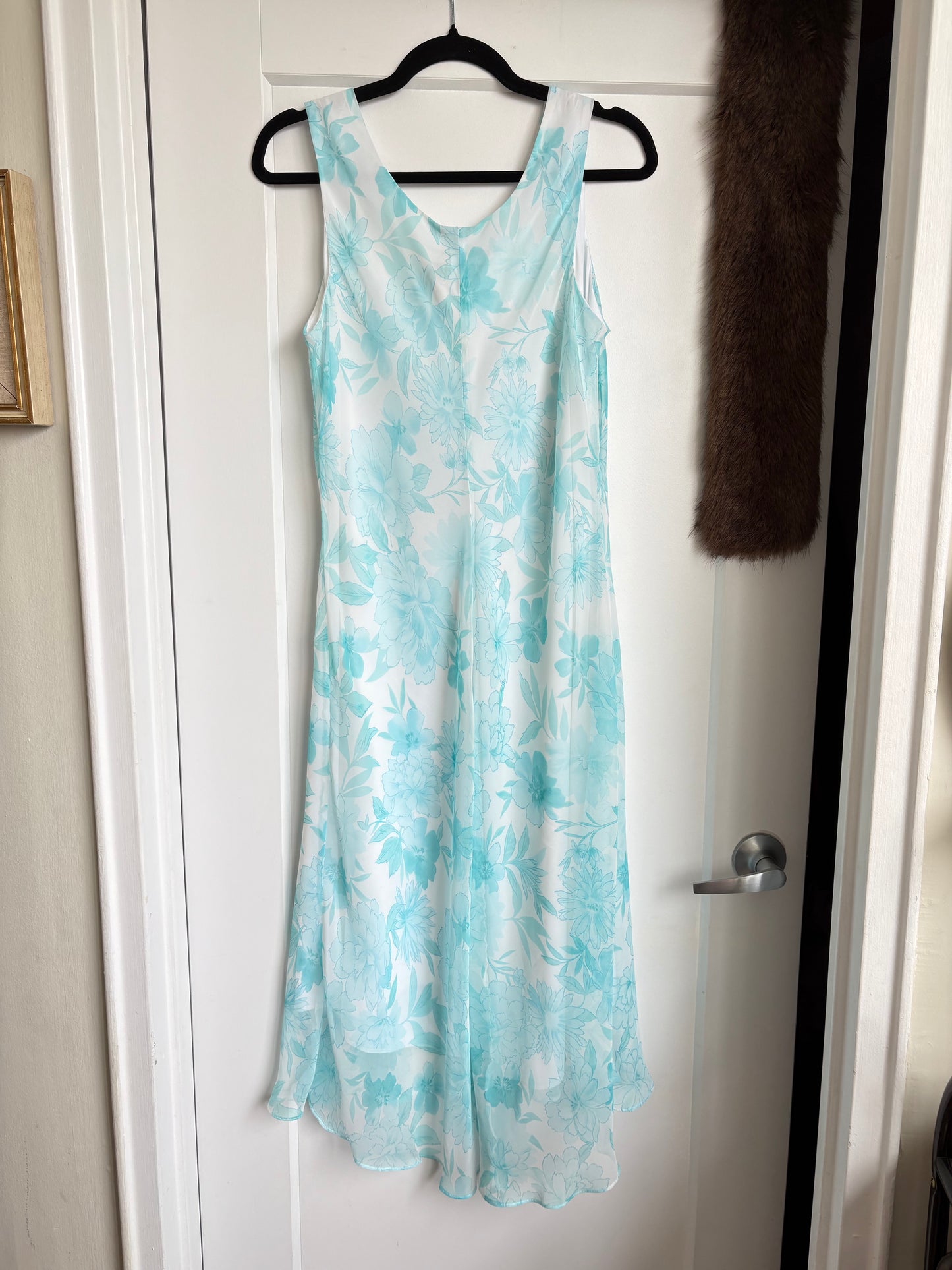 VINTAGE JESSICA FLORAL DRESS - M