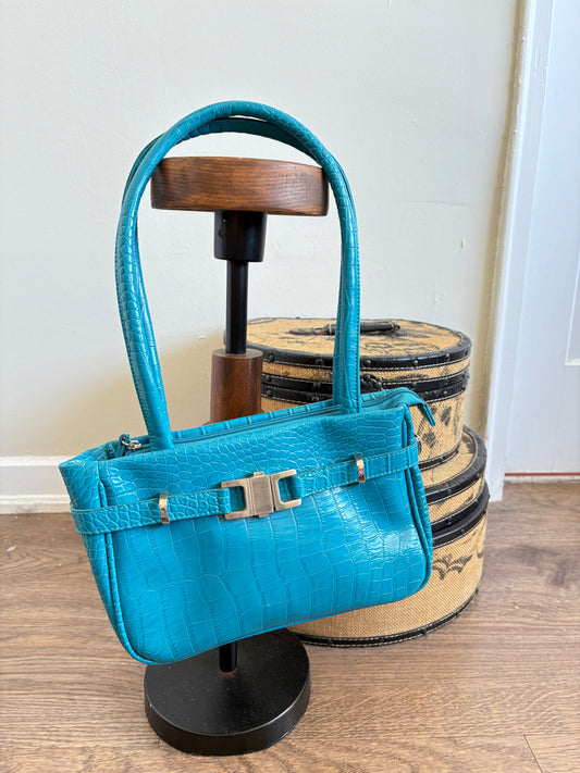 VINTAGE JOANEL LEATHER SHOULDER BAG