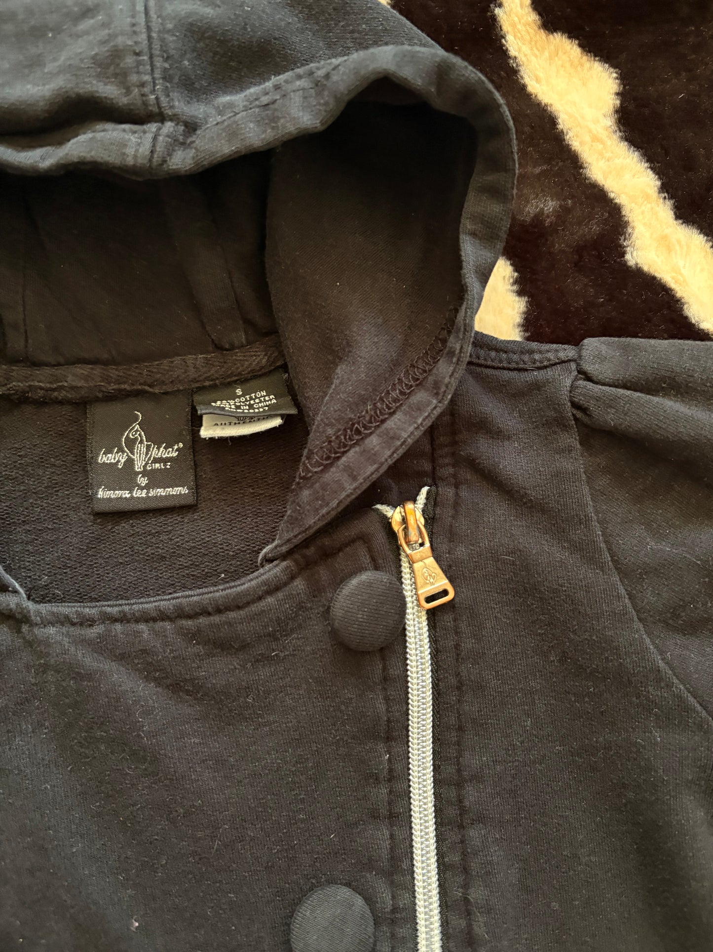 VINTAGE KIDS BABY PHAT HOODIE - S