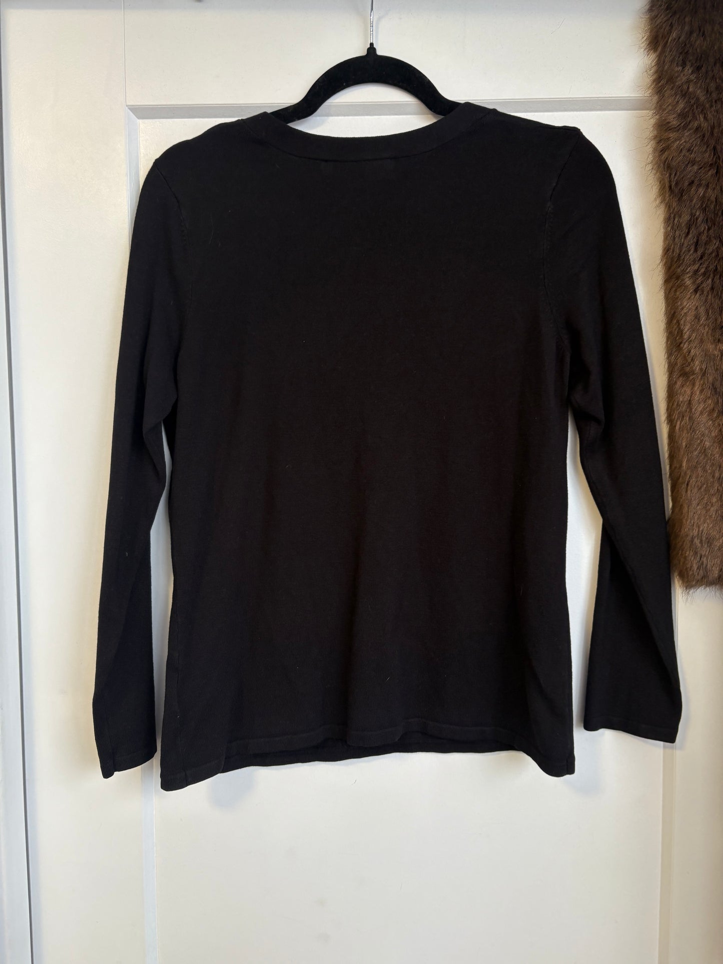 VINTAGE LAURA KNIT SHIRT WITH EMBELLISHMENTS