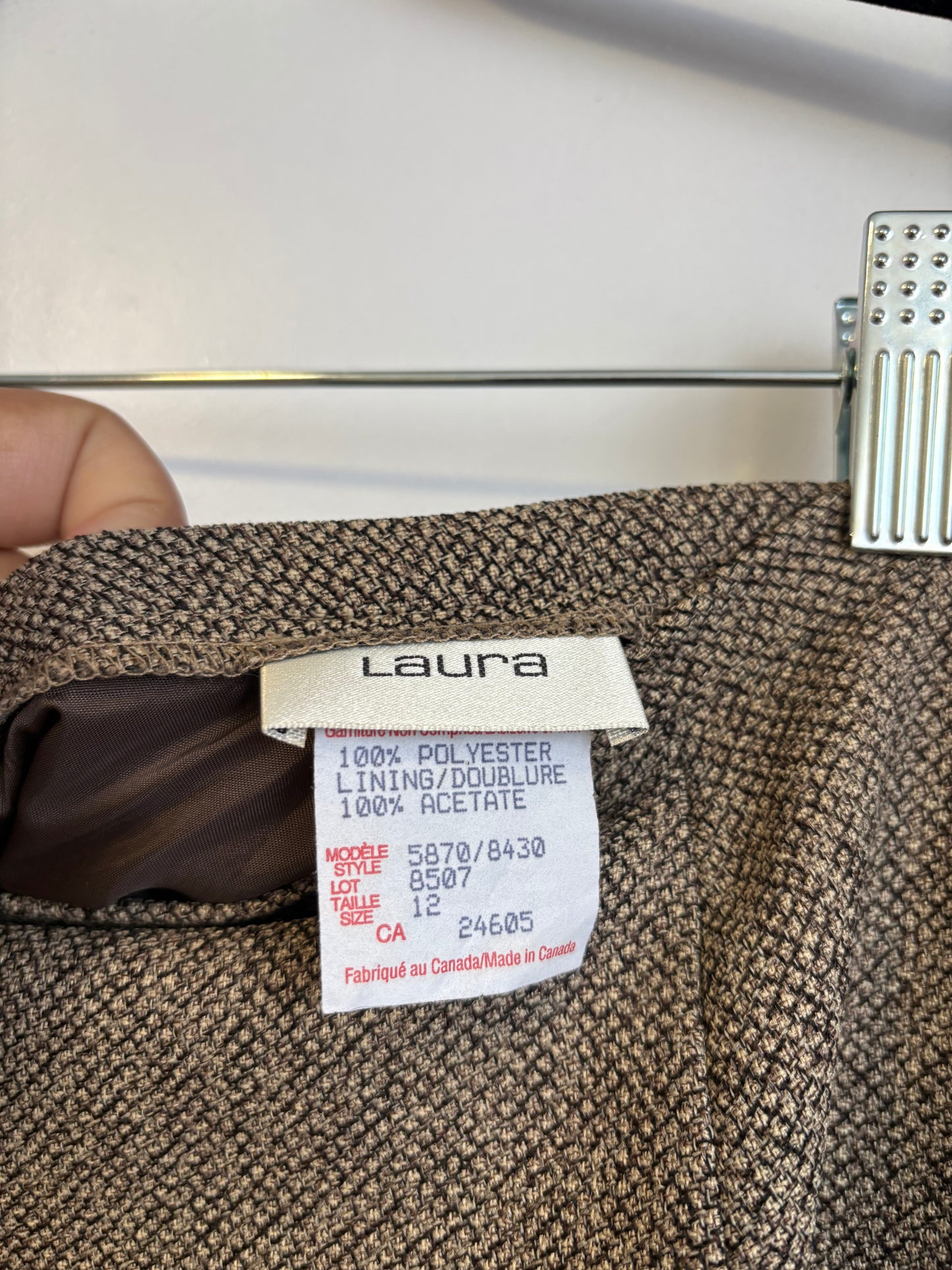 VINTAGE LAURA MAXI SKIRT