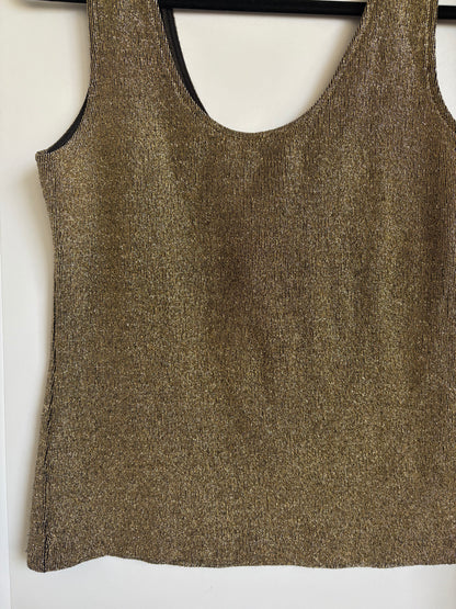 VINTAGE LE CHATEAU GOLD TANK - L