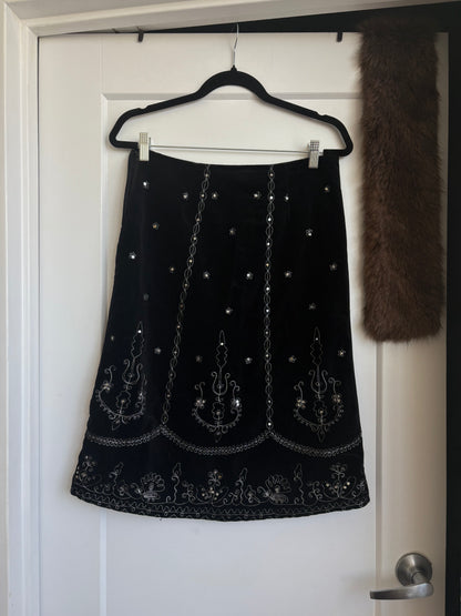 VINTAGE LE CHATEAU SKIRT - 1/2