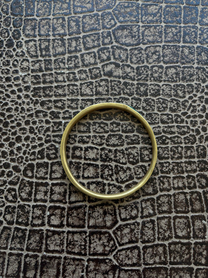 VINTAGE MALACHITE BRASS BRACELET