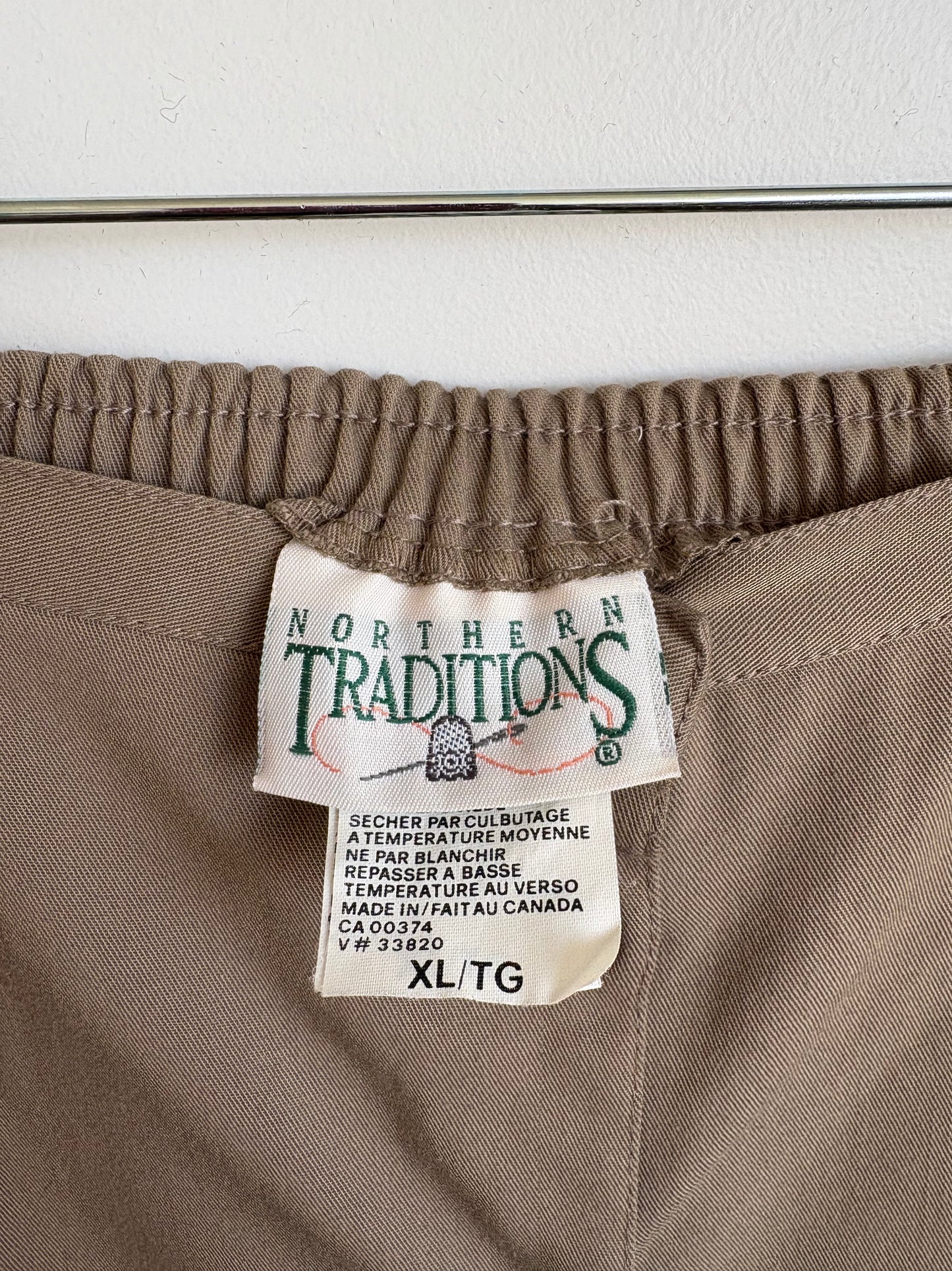 VINTAGE MAXI SKIRT WITH POCKETS - XL