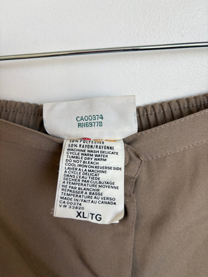 VINTAGE MAXI SKIRT WITH POCKETS - XL