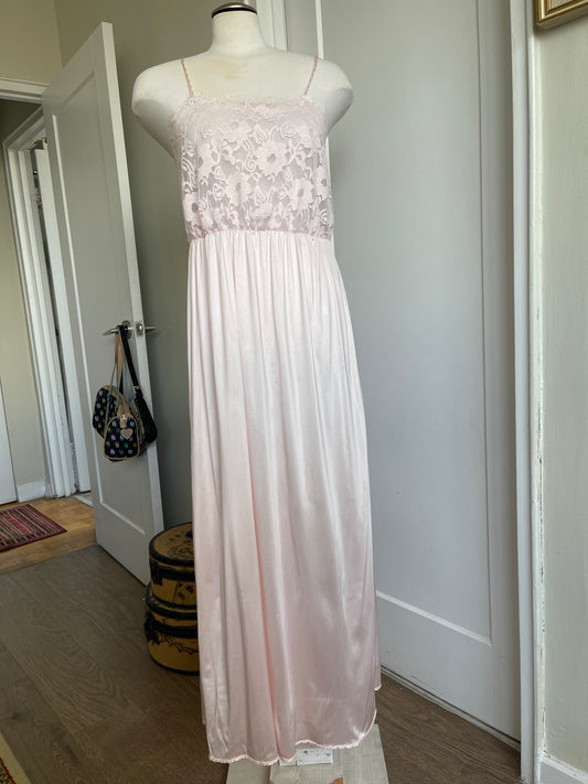 VINTAGE MAXI SLIP DRESS