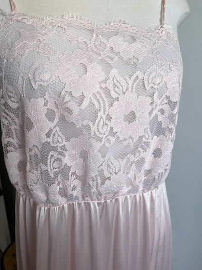 VINTAGE MAXI SLIP DRESS