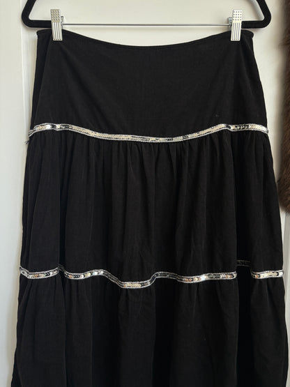 VINTAGE MIDI SKIRT