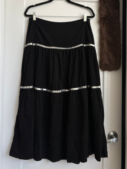 VINTAGE MIDI SKIRT
