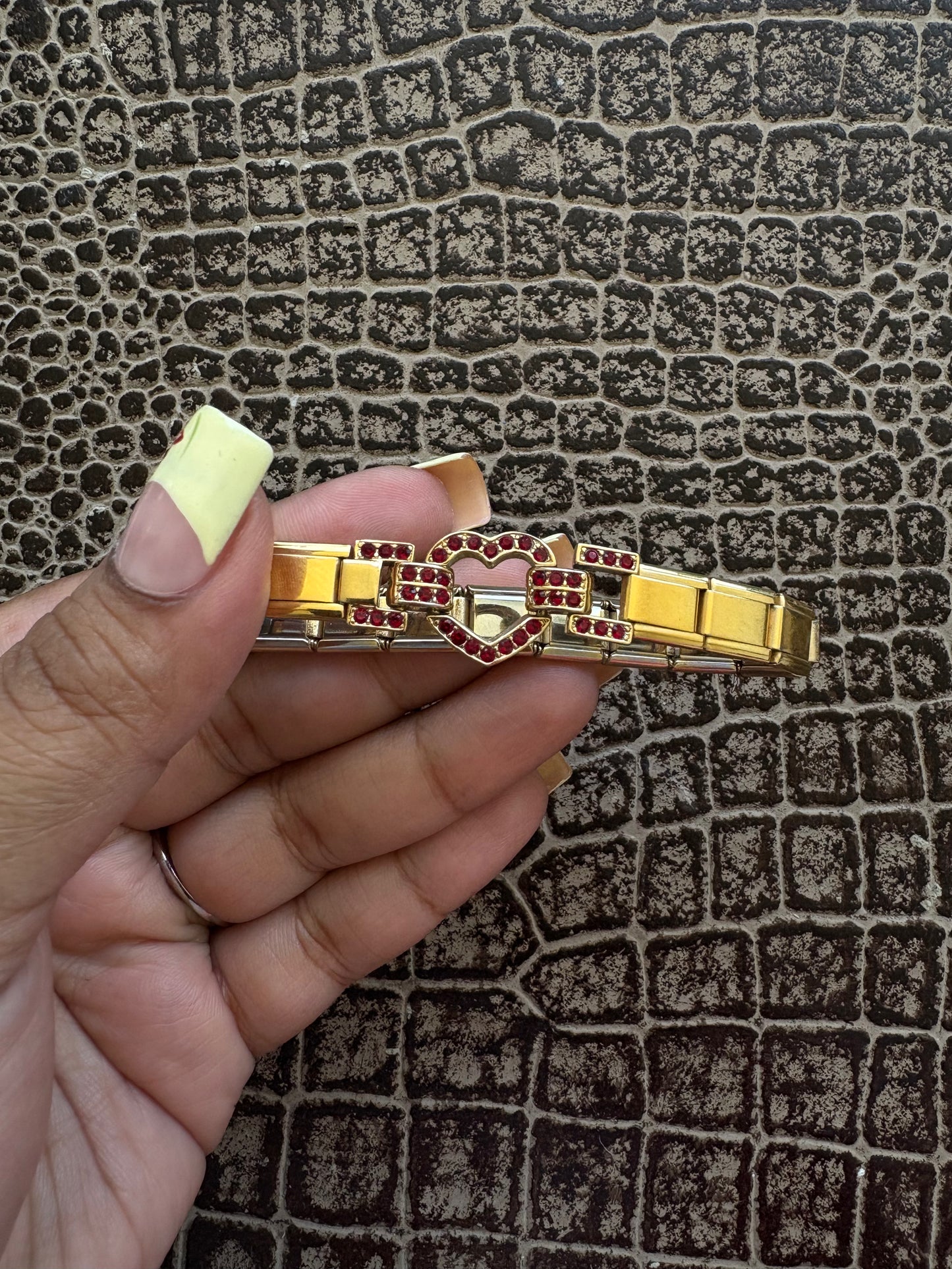 VINTAGE MONET ITALIAN LINK BRACELET