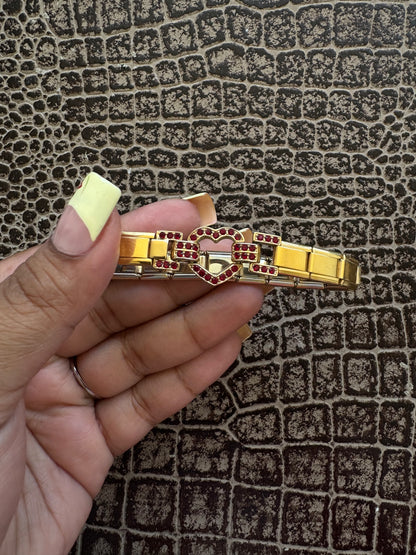 VINTAGE MONET ITALIAN LINK BRACELET