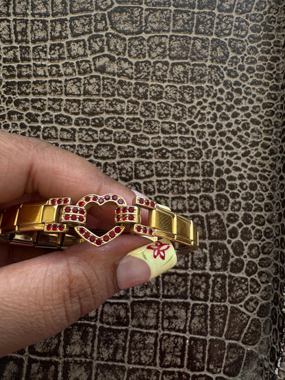 VINTAGE MONET ITALIAN LINK BRACELET