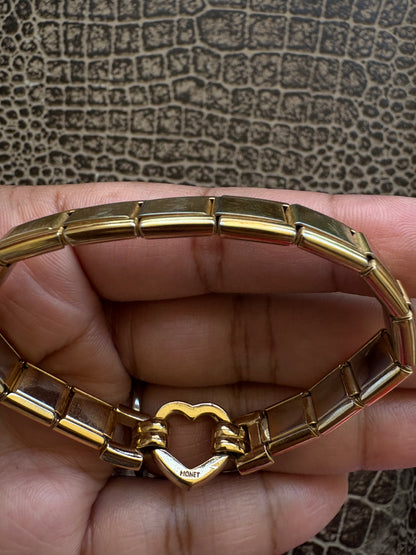 VINTAGE MONET ITALIAN LINK BRACELET