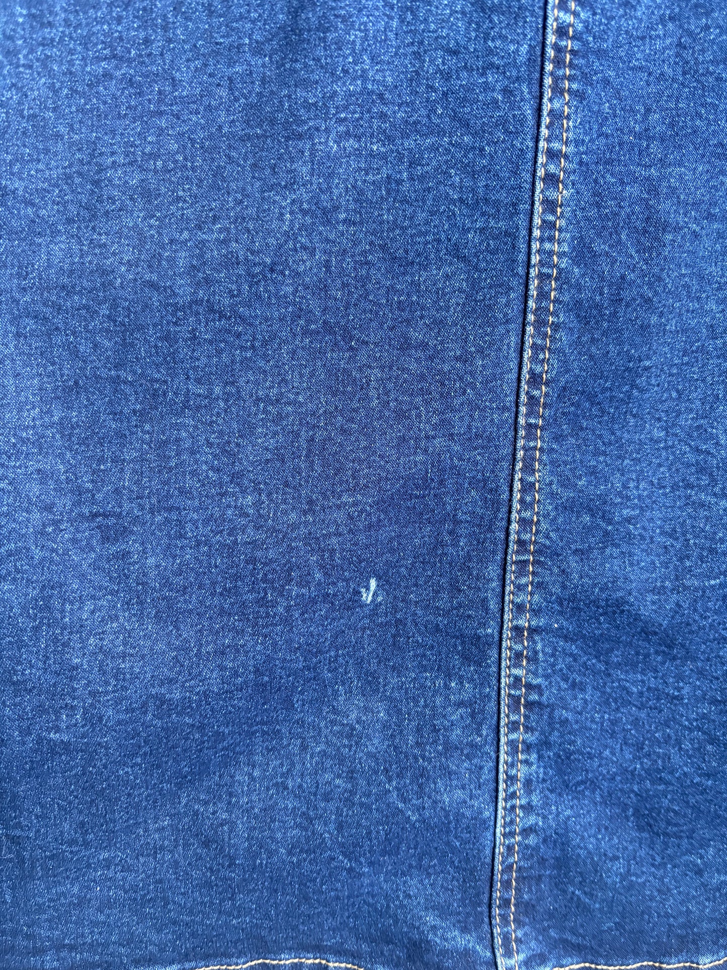 VINTAGE MORENA JEANS DENIM MAXI SKIRT