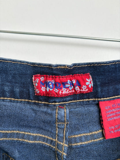 VINTAGE MORENA JEANS DENIM MAXI SKIRT