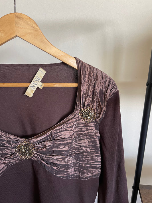 VINTAGE NESSA KNIT TOP