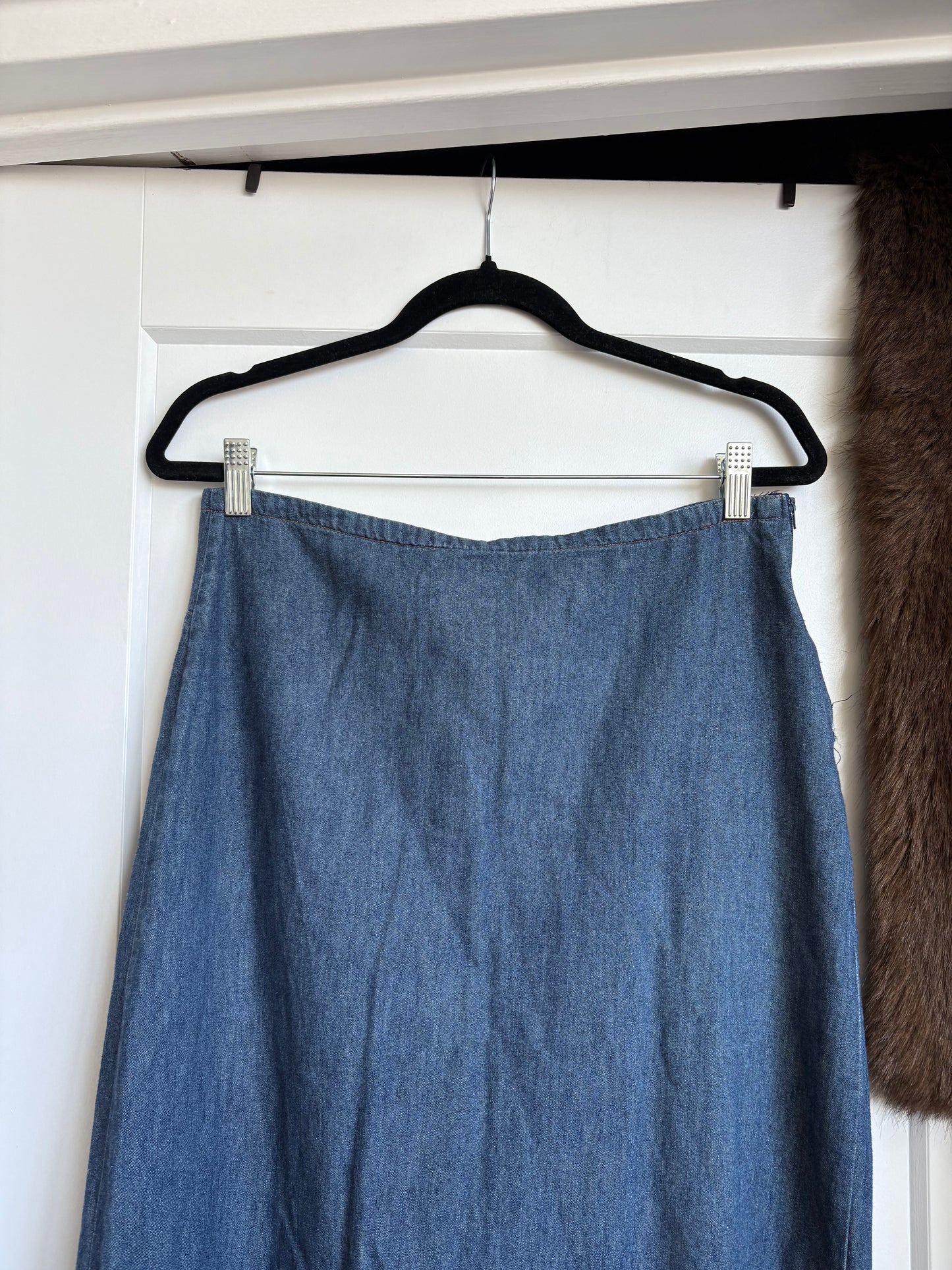 VINTAGE NITRO JEANS DENIM MAXI SKIRT