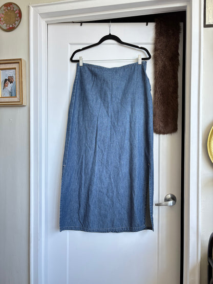 VINTAGE NITRO JEANS DENIM MAXI SKIRT