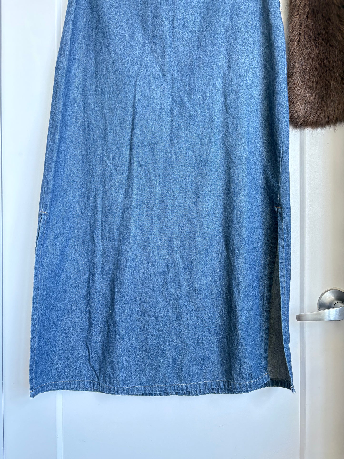 VINTAGE NITRO JEANS DENIM MAXI SKIRT