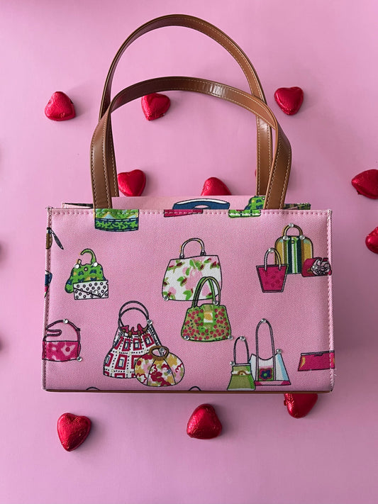 VINTAGE NOVELTY HANDBAG MINI TOTE