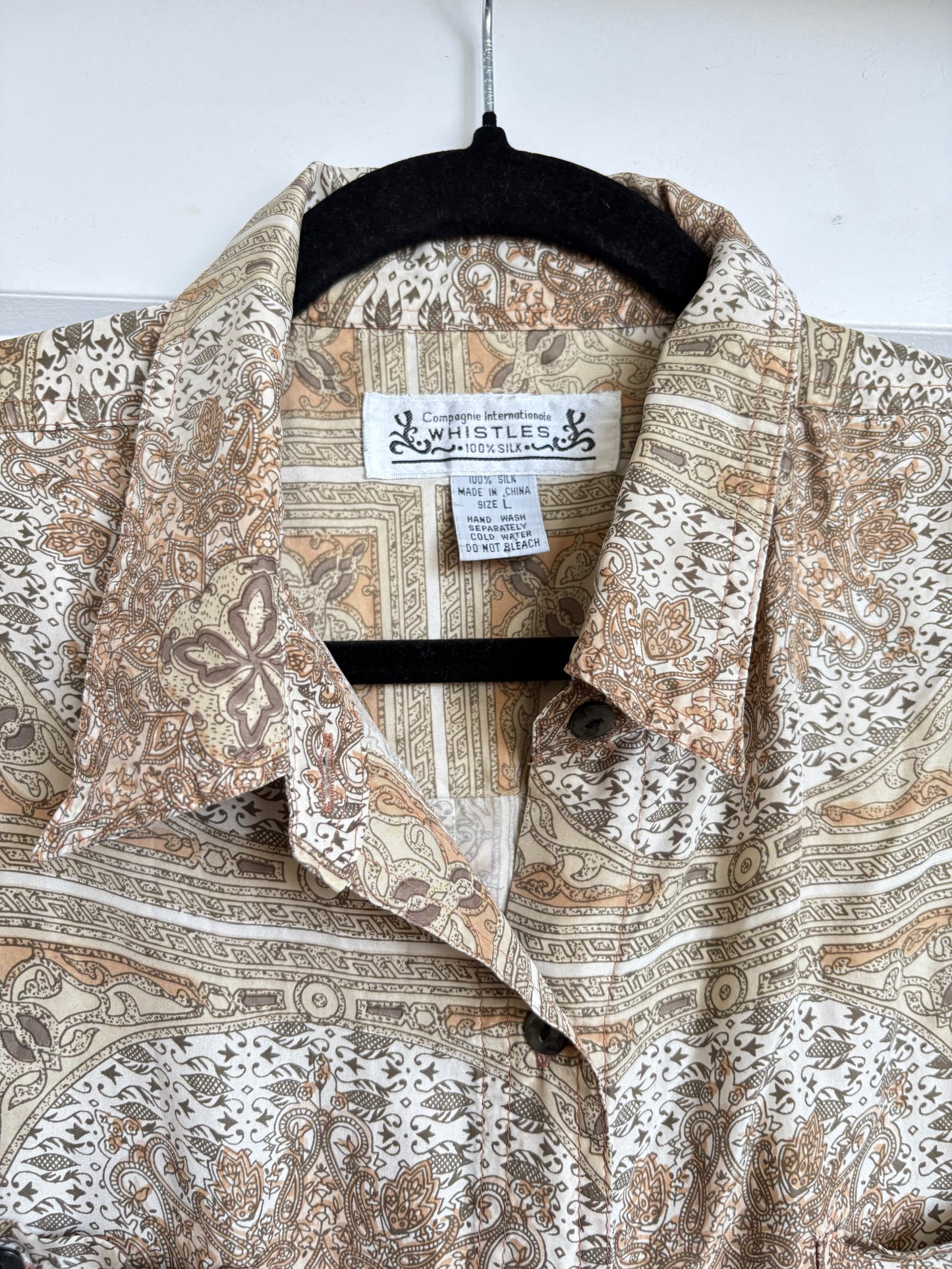 VINTAGE PAISLEY BUTTON DOWN