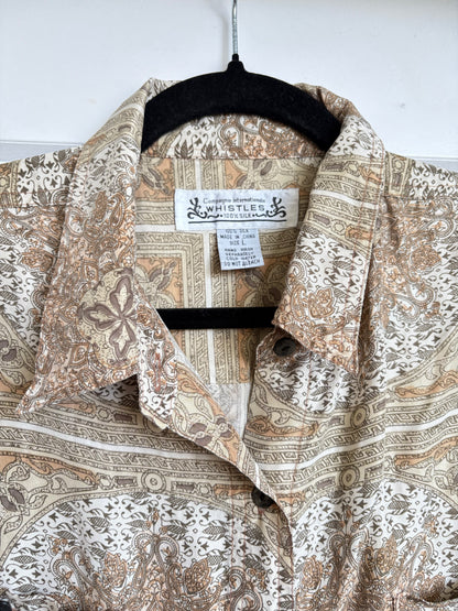 VINTAGE PAISLEY BUTTON DOWN