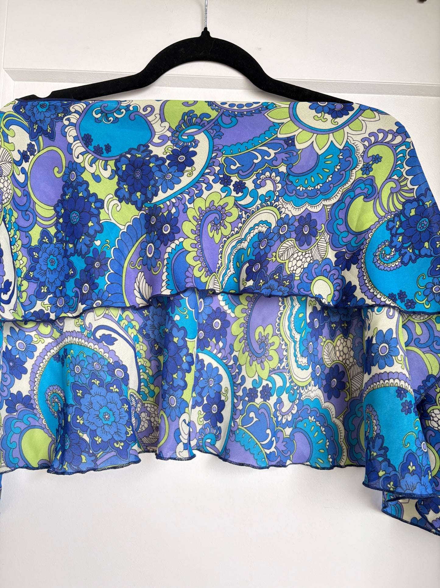 VINTAGE PAISLEY CAPE/PONCHO