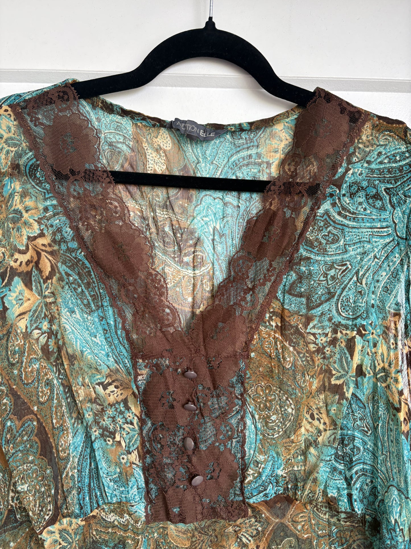 VINTAGE PAISLEY TOP - 18