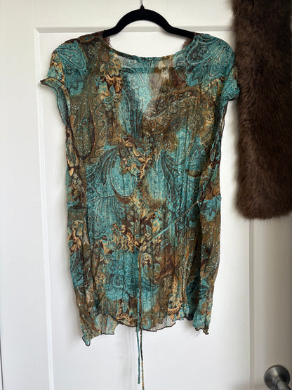 VINTAGE PAISLEY TOP - 18