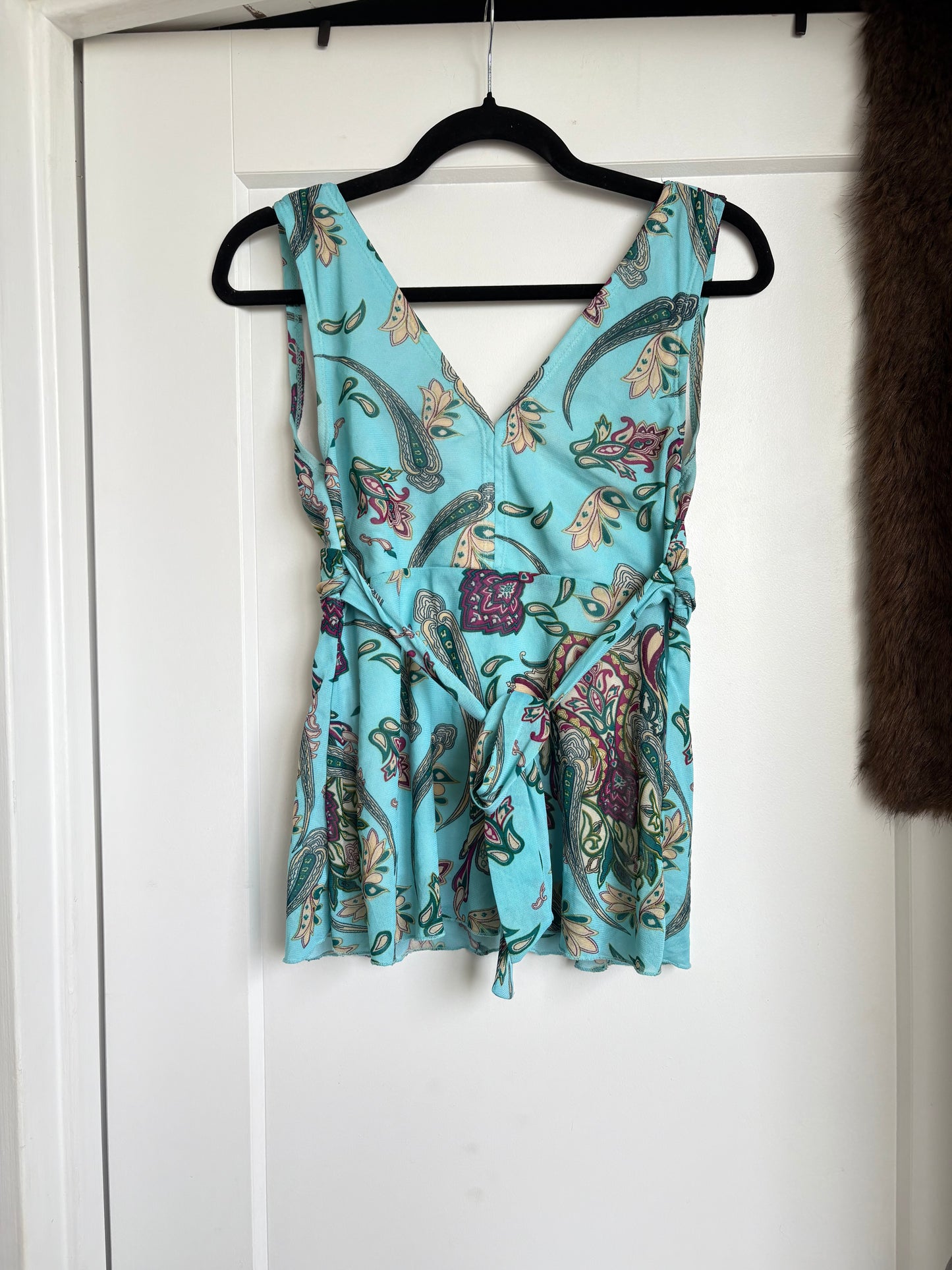 VINTAGE PAISLEY Y2K TANK TOP