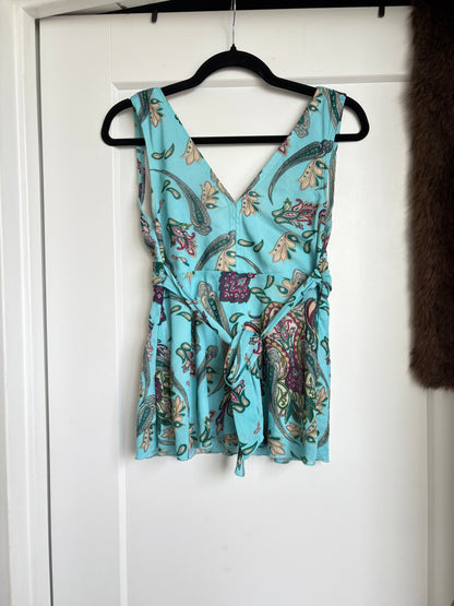VINTAGE PAISLEY Y2K TANK TOP